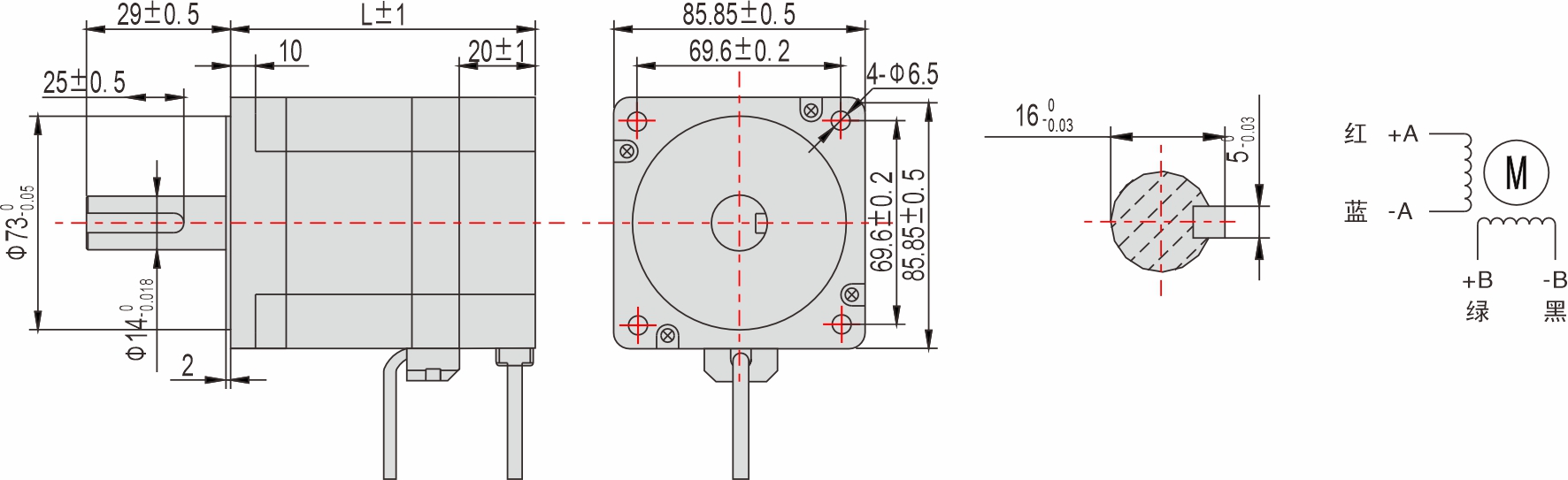85mm 系列 閉回路步進(jìn)馬達(dá) 85mm 系列 閉回路步進(jìn)馬達(dá)